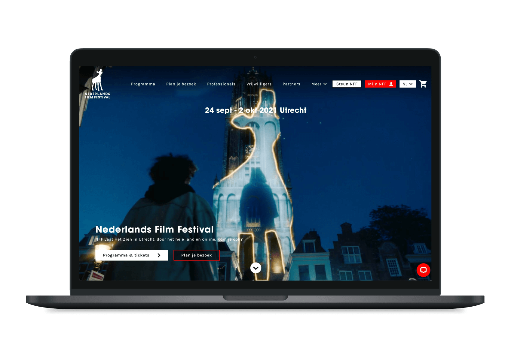 Nederlands Film Festival campagne en digital design