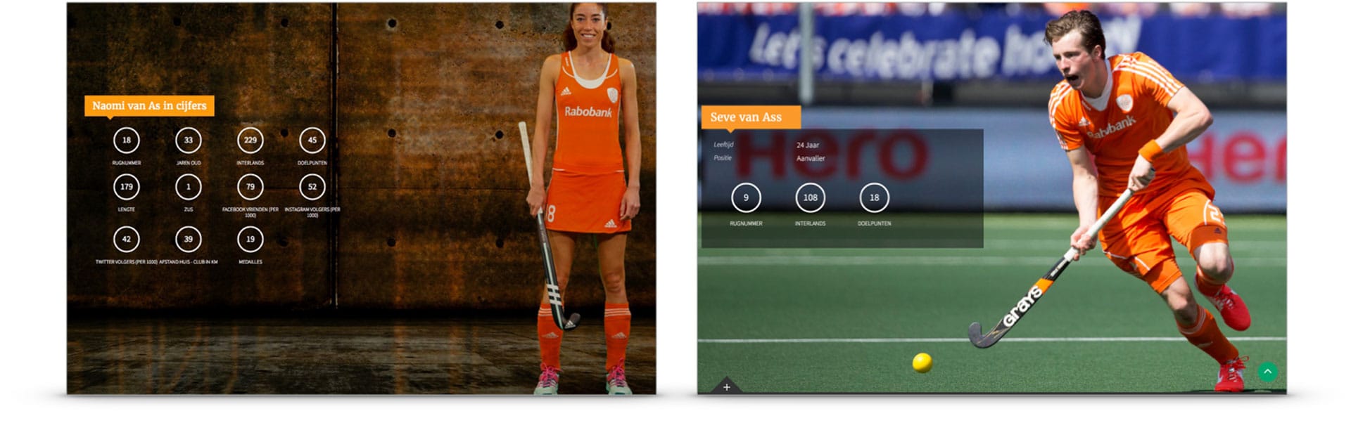 Hockey.nl: Digital design website